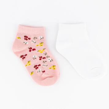 Ditsy Floral Sock 2 Pack
