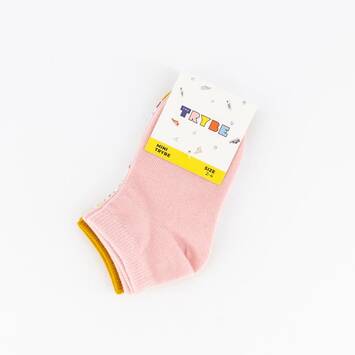 Trim Floral Sock 2 Pack